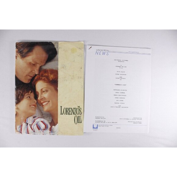 1992 Lorenzos Oil Movie press kit + 6 photo sheets (8x10) + production notes, - Picture 3 of 9